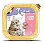 Plaisir Pate 100 gr Somon Balık Etli Yaş Kedi Maması
