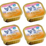 Plaisir Pate Kitten Yavru 8x100 gr Tavuklu Sütlü Kedi Yaş Konserve Maması