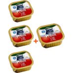 Plaisir Pate Sığır Etli 4x100 gr Yaş Kedi Maması