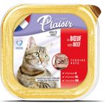 Plaisir Pate Sığır Etli Yaş 100 gr Kedi Maması