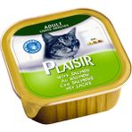 Plaisir Pate Somon Etli Yaş 4x100 gr Kedi Maması