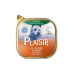 Plaisir Pate Tavuk Etli 22x150 gr Yaş Köpek Maması