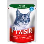 Plaisir Pouch Sığır Etli Hindili Özel 8x100 gr Kedi Maması
