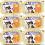 Plaisir Tavuk Etli Pate Yavru Kedi 6x100 gr Yaş Mama