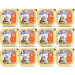 Plaisir Tavuk Etli Yetişkin Kedi 12x100 gr Yaş Mama