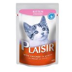 Plaisir Tavuklu 20x100 gr Yavru Kedi Yaş Mama