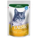 Plaisir Tavuklu ve Ciğerli Pouch 100 gr Kedi Konserve