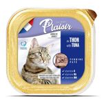 Plaisir Ton Balıklı Pate Kısırlaştırılmış ve Yetişkin 100 gr Kedi Yaş Maması