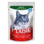 Plaisir With Biftekli ve Hindili 100 gr Yetişkin Kedi Konserve