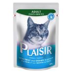 Plaisir With Troutshrımps Alabalık ve Karidesli 100 gr Yetişkin Kedi Konservesi Pouch