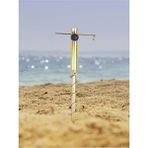 Plaj Bahçe Şemsiye Kazığı Uzun (Yeni Tasarım) 2,9 cm Için Uygun 44 cm - Gri