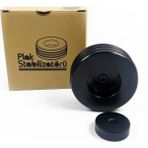 Plak Stabilizatörü + 7" Plak Adaptörü (Siyah)