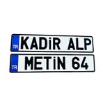 Plaka, Karavan Plakası, Dekor Plaka