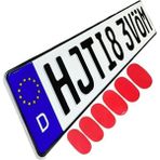 PLAKA YAPIŞTIRMA BANDI 10 ADET ŞEFFAF VHB