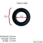 Plakalı Eşanjör Oring Conta Seti (4 Ad.) 20*12*0,8