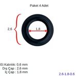 Plakalı Eşanjör Oring Conta Seti (4 Ad.) 26*18*0,6