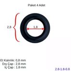 Plakalı Eşanjör Oring Conta Seti (4 Ad.) 28*18*0,8