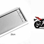Plakalik Motorsiklet Paslanmaz Krom (adet) 16cmx25cm