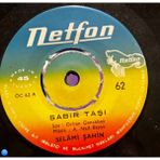 Plakantik Selami Şahin - Sabır Taşı / Ümitlerimi Kırmadın Mı (1970) Netfon 45'lik Plak