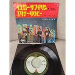 Plakperest Beatles - Yellow Submarine / Elenor Rigby - 1970 Japonya Basım Nadir 45LIK Plak - Apple - 2. El