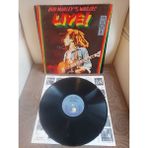 Plakperest Bob Marley And The Wailers – Live! - 1975 Almanya Basım Albüm - 33 Lük Lp Plak