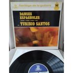 Plakperest Danses Espagnoles - Turibio Santos - 1974 Fransa Basım Albüm - 33 Lük Lp Plak 2.el