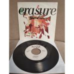 Plakperest Erasure – Sometimes - 1986 Belçika Basım 45 Lik Plak