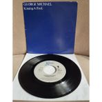 Plakperest George Mıchael - Kıssıng A Fool -1987 Hollanda Basım 45 Lik Plak-2.el