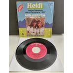 Plakperest Gitti Und Erica – Heidi & Peter - 1977 Almanya Basım 45 Lik Plak-2.el