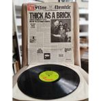 Plakperest Jethro Tull – Thick As A Brick - 1972 Avrupa Basım Albüm - Lp Plak