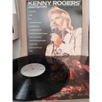 Plakperest Kenny Rogers – Greatest Hits - 1980 Japonya Basım Albüm - 33 Lük Lp Plak-2.el