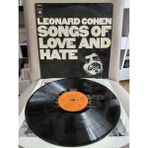 Plakperest Leonard Cohen – Songs Of Love And Hate - 1971 Hollanda Basım - 33LÜK Lp Plak Albüm-2.el