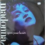 Plakperest Madonna - Open Your Heart - 1986 Almanya Basım 45 Lik Plak 2. El