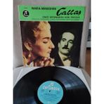 Plakperest Marıa Meneghını Callas - Singt Puccini 1954 Almanya Basım Albüm 33 Lük Plak Lp 2.el