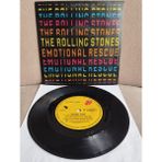 Plakperest Rollıng Stones – Emotional Rescue - 1980 Brezilya Basım 45 Lik Plak - 2. El