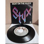 Plakperest Styx - Boat On The Rıver - 1980 Hollanda Basım 45 Lik Plak-2.el
