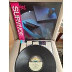 Plakperest Survıvor - When Seconds Count - 1986 Japonya Basım 33 Lük Lp Plak Albüm - Obi’li Temiz 2. El