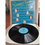 Plakperest The Greatest Tenors Of The World - 1988 Almanya Basım Albüm - 33 Lük Lp Plak-2.el