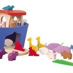 Plan Toys 6116 Ahşap Nuh'un Gemisi ve Hayvanlar Ahşap Oyuncak