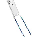 Plane Renkli 110 cm Ipli Tüm Telefonlarla Uyumlu Ve Boyun Askılı Kumaş Telefon Askısı (Renkli)