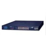 Planet PL-FGSW-2022VHP 16 Port 10/100TX Poe+ 2 Port Gigabit 2 Port SFP 300E Poe Switch
