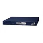 Planet PL-GS-4210-16T2S 16 Port 10/100/1000Base-T 2 SFP Yönetilebilir Rack Mount Switch