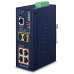 Planet PL-IGS-5225-4P2S Endüstriyel Tip Yönetilebilir Ethernet Switch