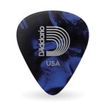 Planet Waves 1CBUP6-25 Picks Pearl Celluloid Picks Green Pearl 25 Kürdan Standart Shape Heavy