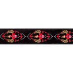 Planet Waves 25Ls03 Deri Gitar Askısı Rad Heart (6.3 Cm) | Hakiki Deri - Konforlu Ped - Şık Baskı