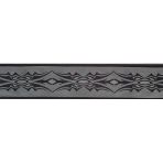 Planet Waves 50F06 Gitar Askısı Tribal (5 cm) | Etnik Desen - Siyah Beyaz - Şık