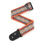 Planet Waves 50G08 Gitar Askısı Hootenanny Style (5 Cm) | Retro Tarz - Renkli Dokuma - 60'Lar Stili