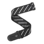 Planet Waves T20W1409 Woven Gitar Askısı - Tie Stripes Black/Grey (Aksesuar) | Klasik Çizgili Tasarım, Dayanıklı Jacquar