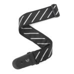 Planet Waves T20w1409 Woven Gitar Askısı - Tie Stripes Black/Grey (Aksesuar) | Klasik Çizgili Tasarım, Dayanıklı Jacquard Dokuma, Omuz Yormayan Yumuşak Doku Ve Şık Görünüm