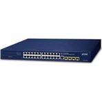 Planet Yönetilebilir Gigabit Switch (Managed Gigabit Switch) 24-Port 10/100/1000T 4-Port
